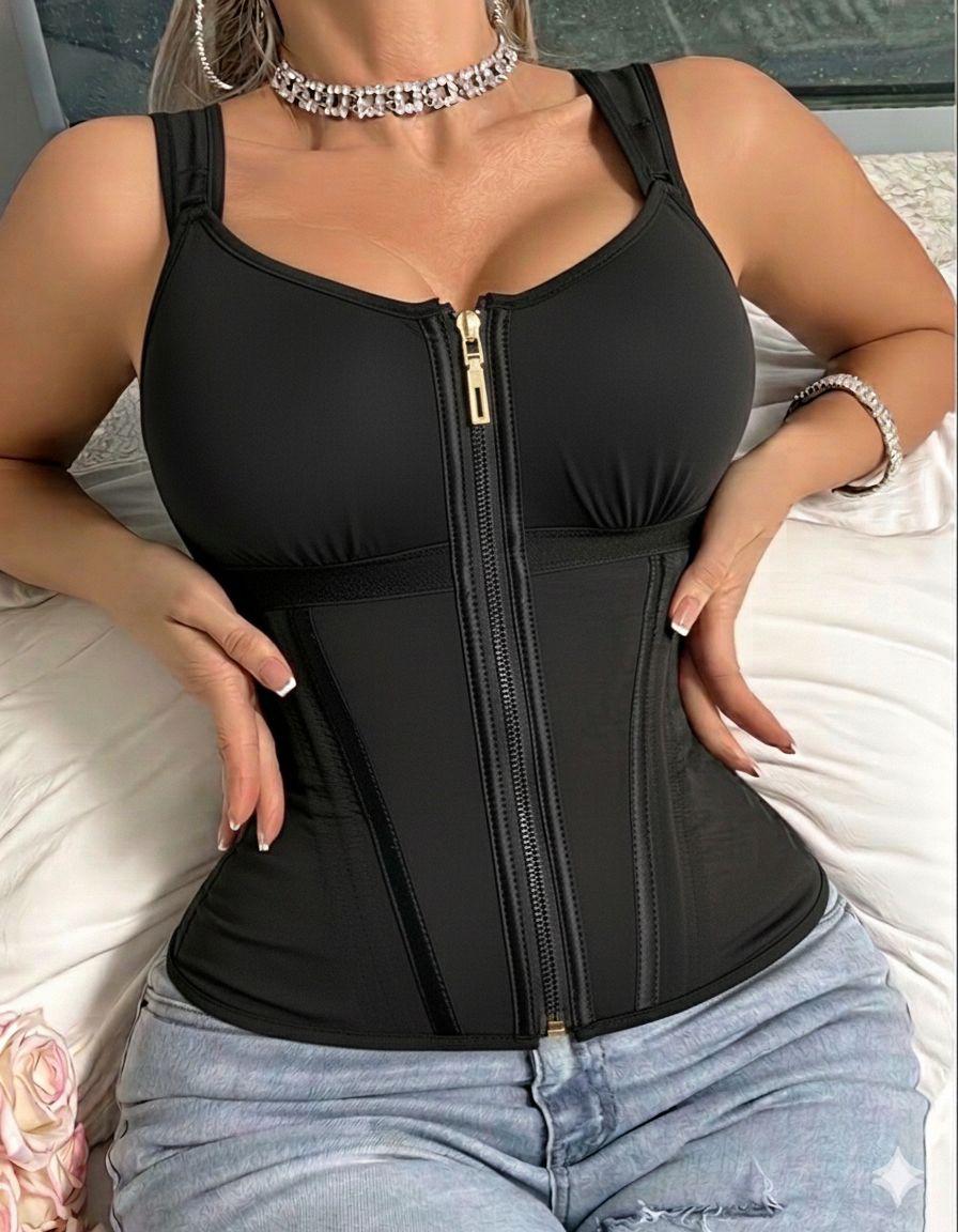 Faja Chaleco Tipo Brasier 13 Varillas Reductora y Moldeadora