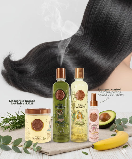 "Kit Ritual Origen Botánico – Cuidado Natural y Completo para Tu Cabello"