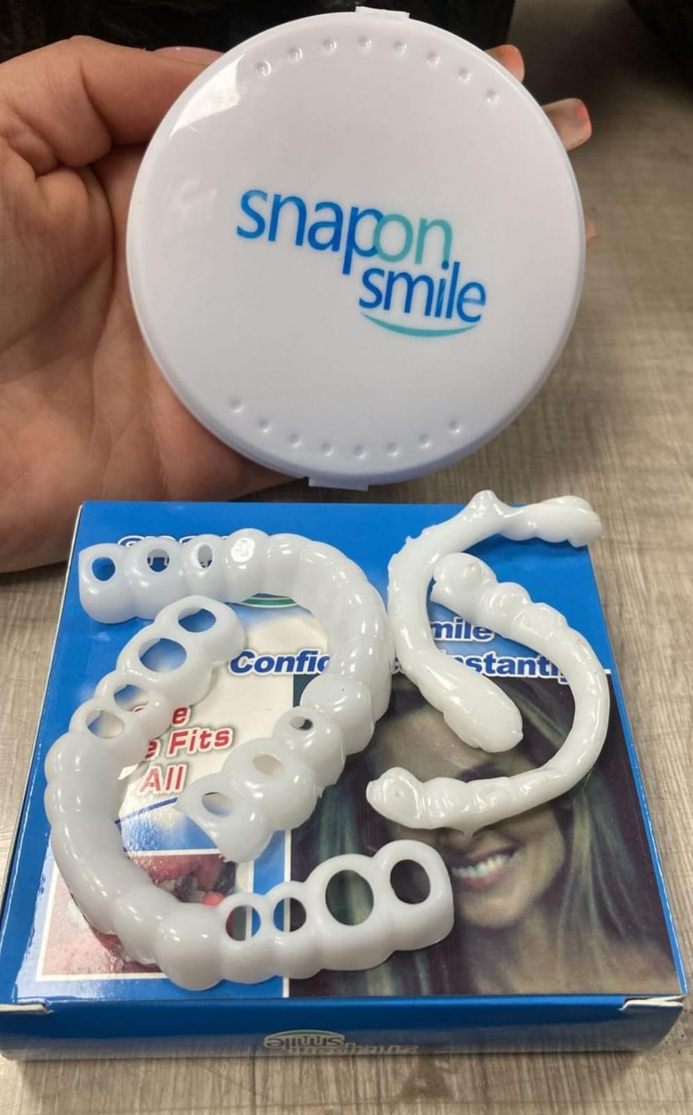 Carillas Dentales Snap-On Smile - Set x2