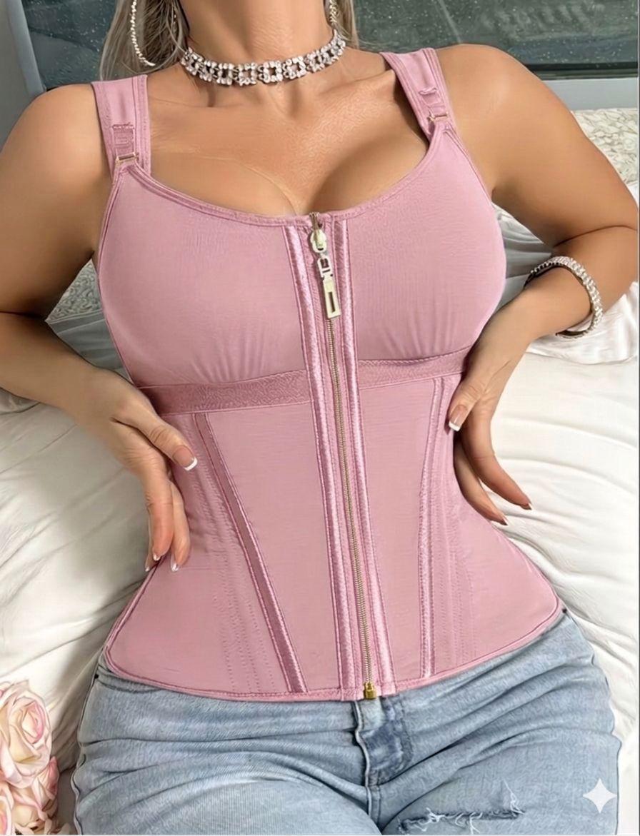 Faja Chaleco Tipo Brasier 13 Varillas Reductora y Moldeadora
