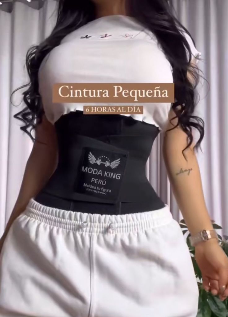 Faja Reductora Reloj de Arena con Triple Cierre